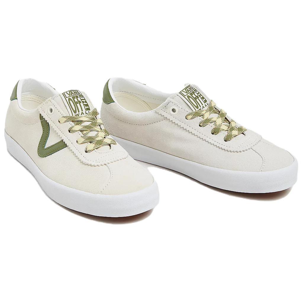 Vans Sport Low Comfortable Thin Sole Low Top Skate Shoes Unisex Sneakers Off-White VN000CQRCD3