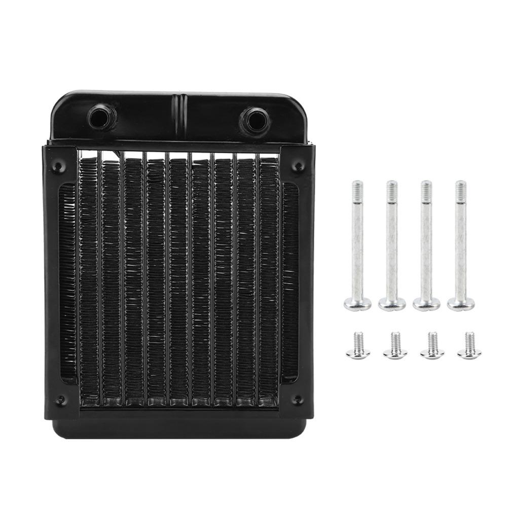 10 Tubes Water Cooling Radiator 120MM PC CPU Water Cool System Radiator  PC Water Cooling