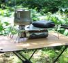 N-project Titanium Heat-Shielding Folding Table for SOTO ST-350 TriTrail [Made In Japan] (Burner Sold Separately)