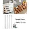 Adjustable Drawer Repair Brackets For Reinforcing Sagging Wooden Cabinets Easy Installation Metal Support Frame