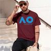 Australian Open Ao Tennis Meisterschaft T-Shirt Für Unisex Und Unisex Sommerkleidung Lässiges Kurzarm-T-Shirt Streetwear 2026 Ne