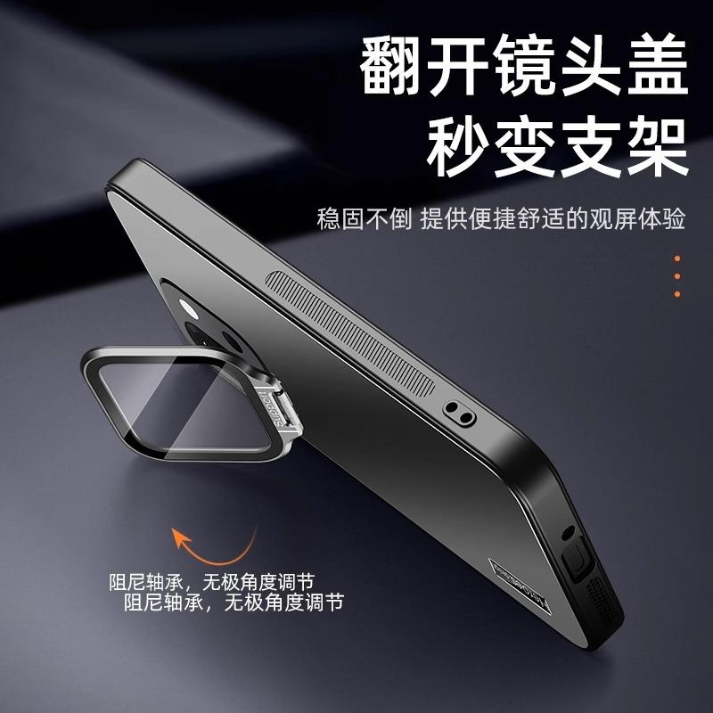 Applicable To the New OnePlus 13T Mobile Phone Case, Dazzling Gold Matte Hidden Lens Holder, OnePlus 13 Protective Case, Full Anti-drop.