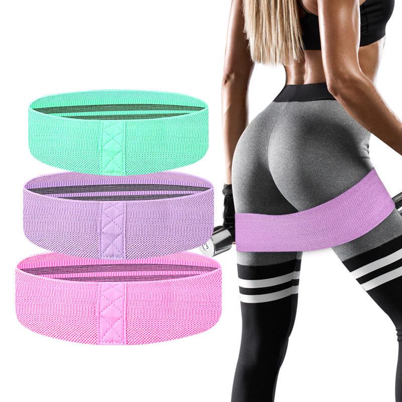 Yoga Glute Lifting Resistance Band for Squat and Hip Training