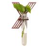 Home Ornaments Hydroponic Planter Shelf Wooden Wall Decoration Wall Mounted Planter  Plant Lover