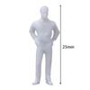 50/100Pcs 1:75 Scale Model Miniature White Figures Human Architectural Model Figures Model Miniature Figures Miniature