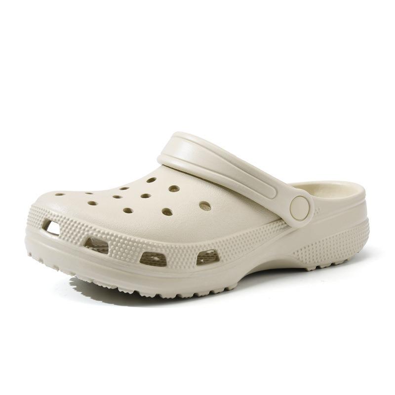No standard star summer EVA casual hole shoes women's non-slip outer slippers heightening deodorant outdoor couple sandals