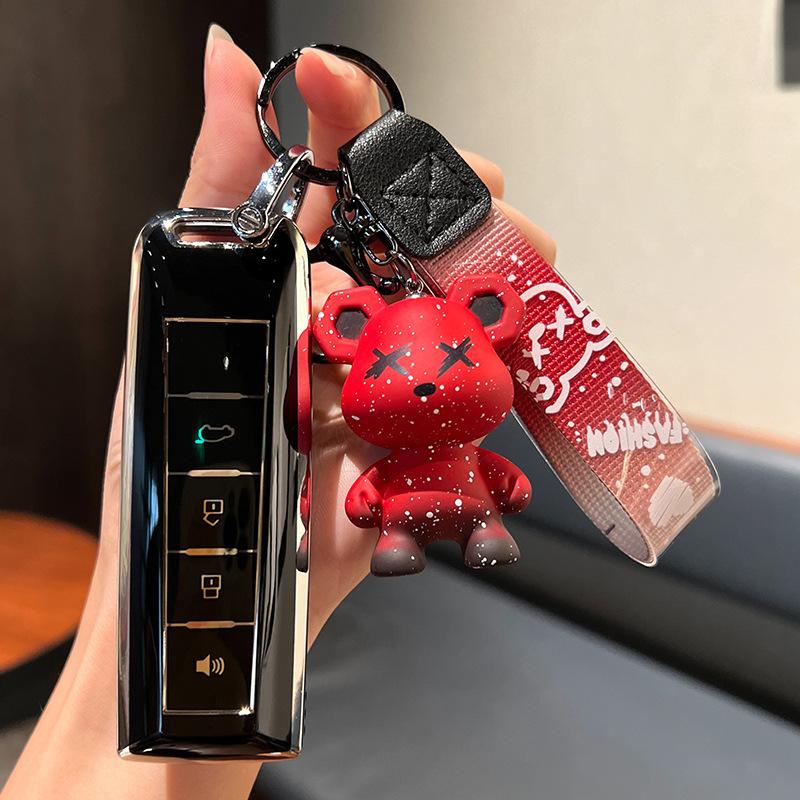 Applicable to Great Wall Wey Key Cover Mocha MacchiatoWEYCarVV6/VV7/VV5Car Tank300Bag buckle