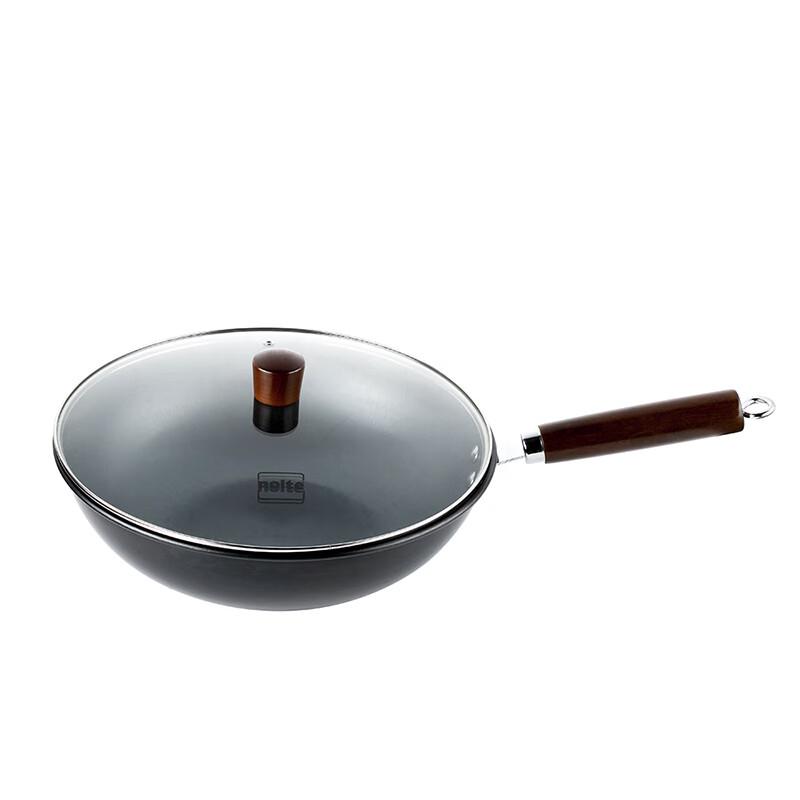 Nolte HMD-9513 Fine Iron Wok 32cm