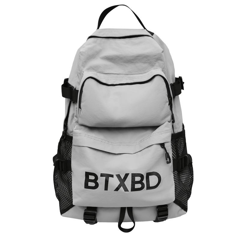 Outdoor sports and leisure large-capacity backpack, men's and women's commuter mountaineering bag, high school college student computer class bag