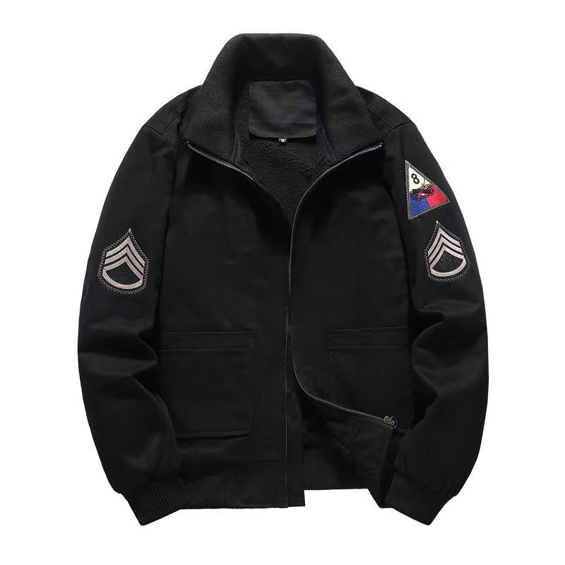 Mad Fury Men's M1942 Retro MA1 Military Air Force Pilot Jacket