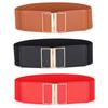 Waist Defining Elastic Wide Belts Solid Color Dress Belt Stretch Waistband  Coat Accessories