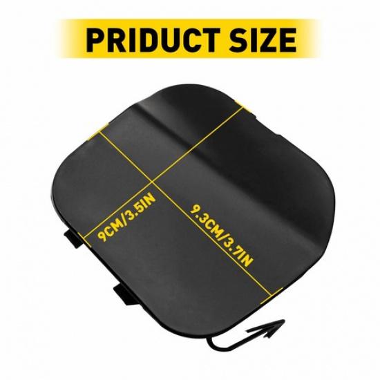 Black Front Bumper Tow Hook Cover For Cap 2014-2016 Nissan Rogue Car Accessories