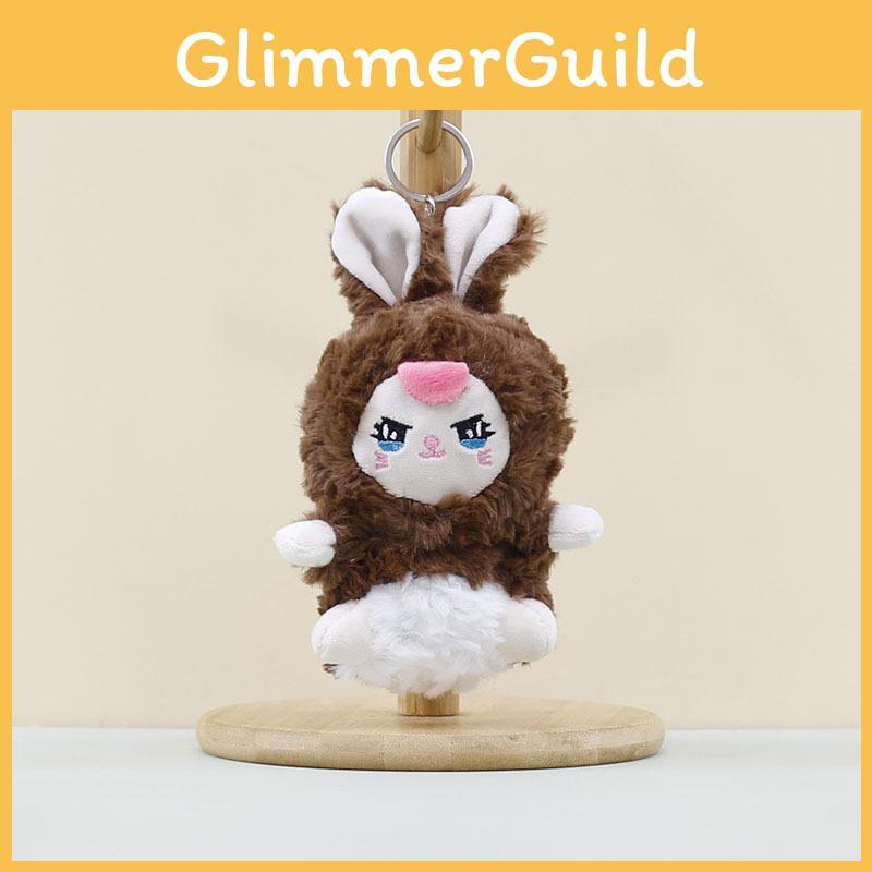 Rabbit Plush Cartoon Toys Keychain Stuffed Dolls Bag Decorations Gifts Kids