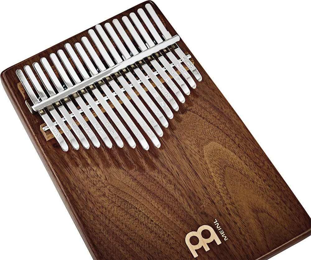 MEINL Sonic Energy Collection Kalimba Solid Kalimba Black Walnut 17 Keys C Major Scale KL1701S Hammer (Exclusive Case/Bag/Cross/Tuning Included) []