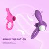 Penis Ring Vibrator Delay Ejaculation Vibrating Cock Ring Masturbation Penis Erection Enhance Adults Sex Toys for Couple Women