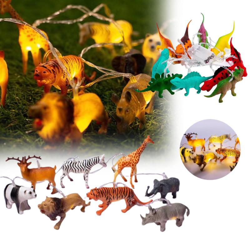 Dinosaur Christmas Led String Lights Night Light Children Bedroom Party Decor