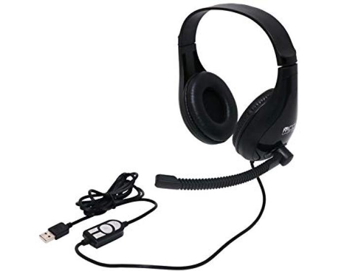 

MIYOSHI USB-гарнитура стандартного типа UHP-03/BK