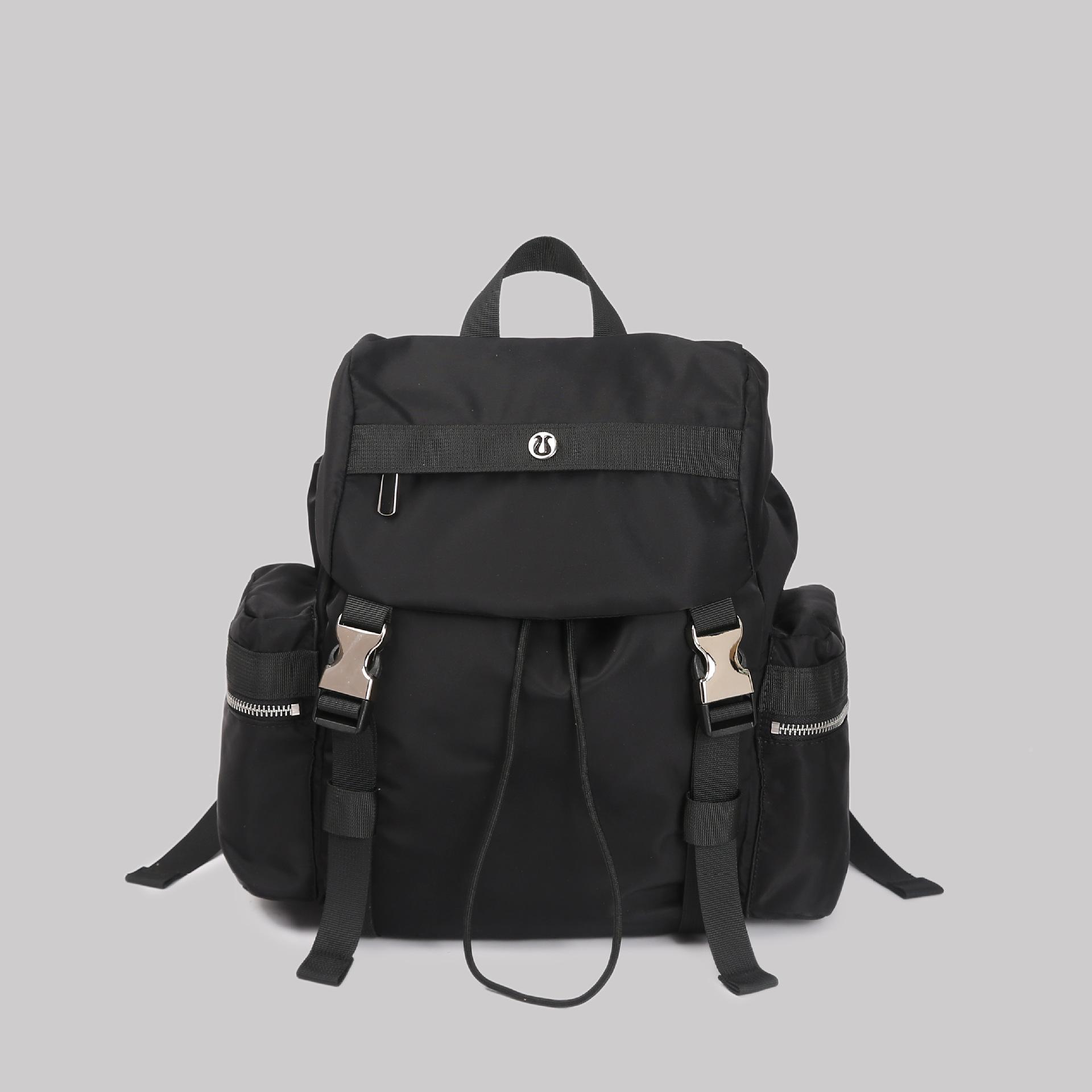

2024 Autumn and Winter Backpack for Sports, Fitness, Yoga, Student School Bag, Portable Casual Outdoor Waterproof Travel Bag чёрный