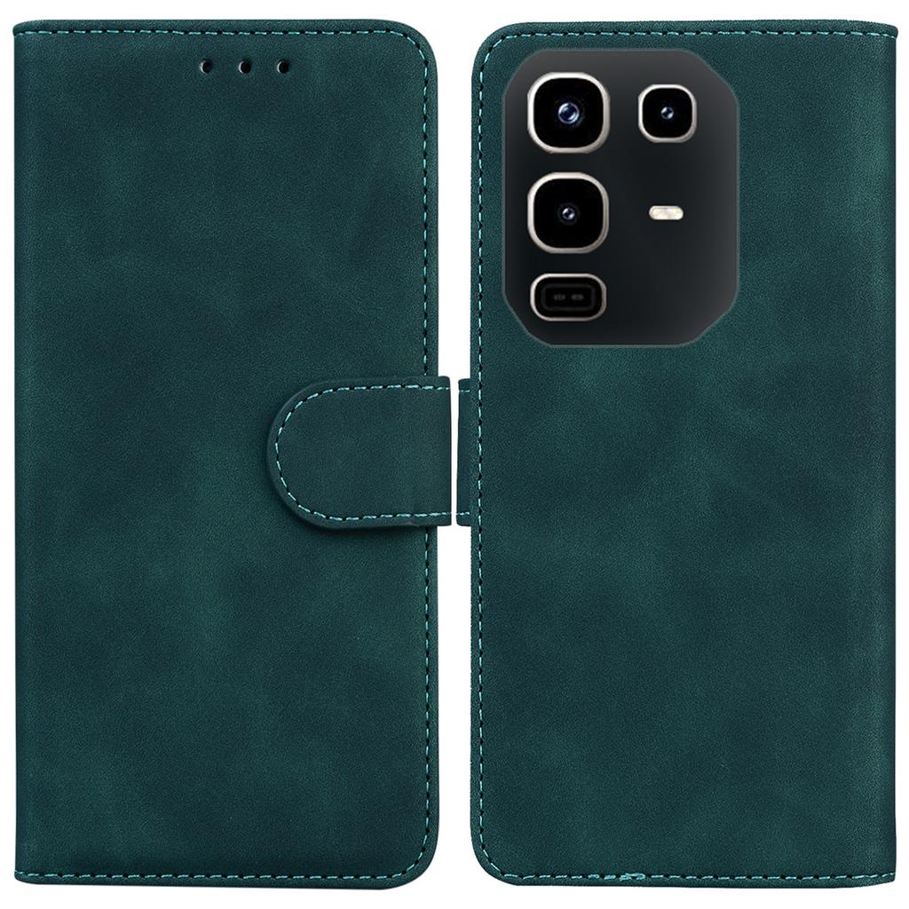 For Infinix Note 50 4G/Note 50 Pro 4G Case Solid Color Leather Wallet Phone Cover