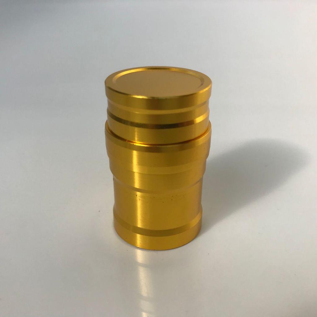 Gold Metal Alcohol Lamp for Chemistry Experiments