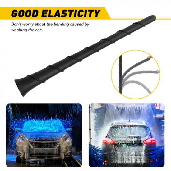 

For Truck Boat Motorcycle Car Radio Stereo Antenna Stealth FM AM 8in Replace Kit