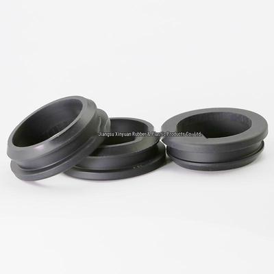 Passagem de Alívio de Tensão de Encaixe de Borracha de Silicone para Caixa Elétrica - Manga de Proteção de Fio à Prova de Poeira e Plugue de Furo.