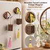 Hollow-Out Mid-Autumn DIY Lantern Fridge Magnet Chinese Style Hand Assemble Lantern Kit  New Year