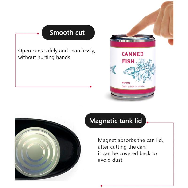 Electric Open Tank, Restaurant Open Canister, Smooth Edge Automatic Electric Drum! The Best Choice For The Chef