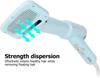 2 In 1 Pet Hair Dryer Brush 3 Gear Adjustable Temperature Dog Hair Dryer with Slicker Brush Pet Grooming Dryer for Cats Dogs