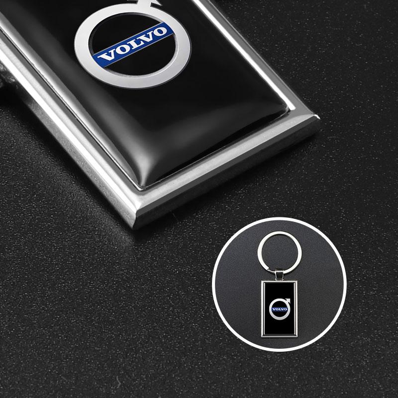 Car Emblem Keychain Pendant Zinc Alloy Key Ring For Volvo XC90 V90 V60 XC60 V40 EC40 EX40 S80 S60 S90 C40 XC40 V70 XC70 C30 C70