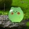 Adorable Luminous Cat Resin Ornament for DIY Micro Landscapes