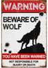 Funny Dark Humor Beware Sign No Soliciting Wall Decor Yard Garden Plaque Outdoor for Home Fence