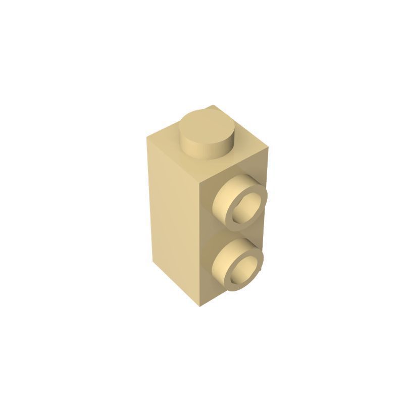 Non-Toxic 50G/69Pcs 32952 1X1X1 2/3 With Studs On Side Block Moc Compatible With Brick Diy Toy Construction Particles