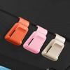 Multifunction Sun Visors Glasses Case with Secure Clamp Soft Lined Automobile Eyewear Organizers Eyeglasses Mount for Car
