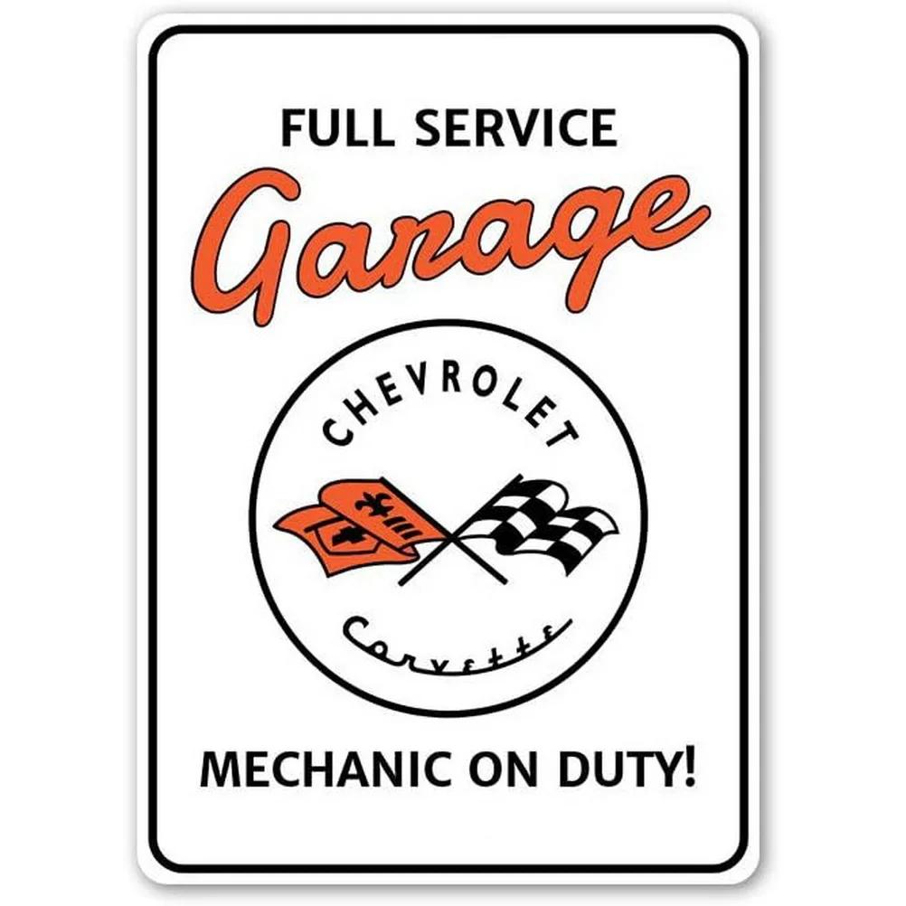 Metal Tin Signs Plaque Pinup Garage Service Wall Decoration Vintage Posters Iron Painting for Man Cave Home Cafe Garage Club Bar