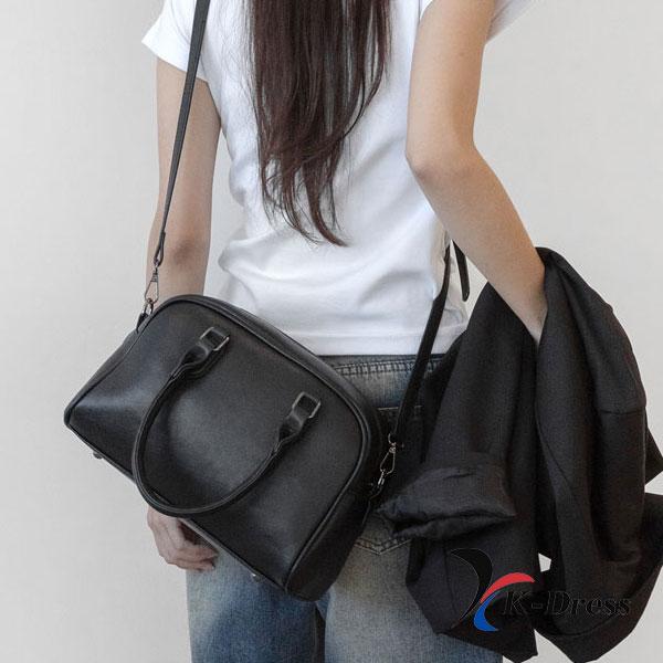 Bowling Runde Ledergriffe Cross Tragetasche (1 Farbe)