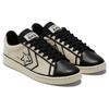 Joshua Vides x Converse Cons Pro Leather Canvas Leather Low-top Skate Shoes Unisex Off-white and Black