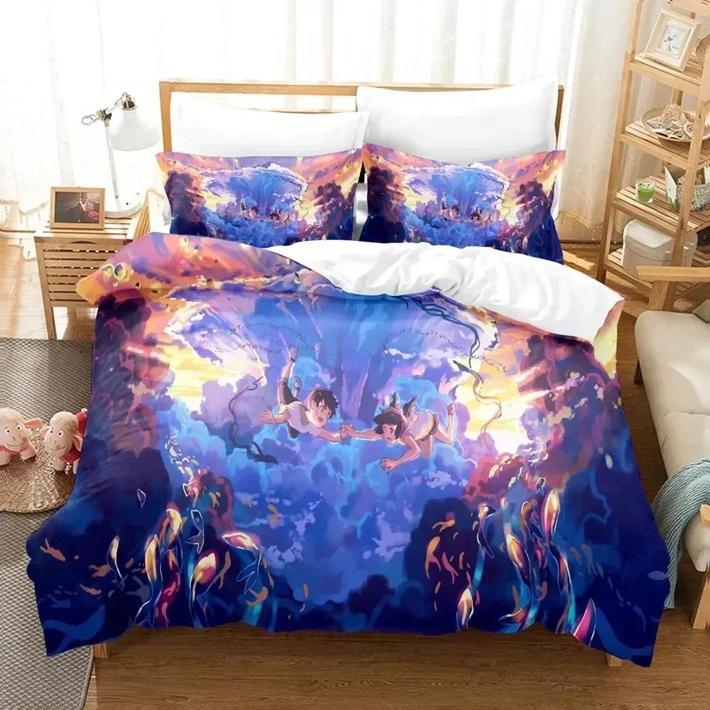 Top-Mode 3D Der Sohn des Wetters Bettwäschesets Bettbezug-Set mit Kissenbezug Twin Queen King Bettwäsche Bettlinie anpassbar