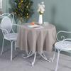 Runde Tischdecke Baumwolle Leinen Karierte Tischdecke Klein Frisch Runde Tischdecke Couchtisch Tischdecke Couchtischdecke