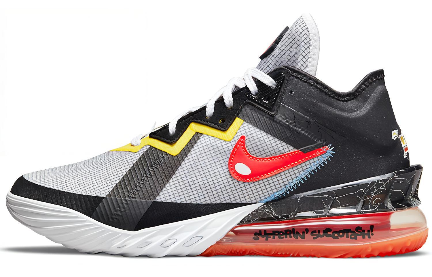 Nike Space Jam X LeBron 18 Low  Sylvester X Tweety  CV7562-103 44.5