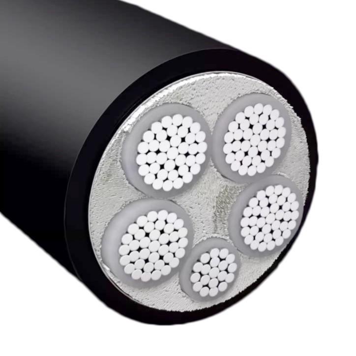 National Standard Aluminum Core YJLV3 Multi-core Power Cable 16-185 Sqmm, 3-Phase, 4-Wire