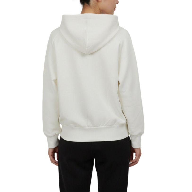 (WMNS) adidas Soft Lux Full Zip Hoodie 'Off White' Women's KT3123