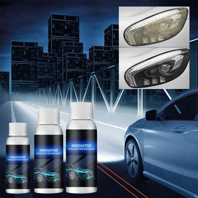 Car Headlight Restoration Liquid Car Lamp Crystallization Refurbishing Restorer Tool Car Headlight Coating Refurbishing Restorer