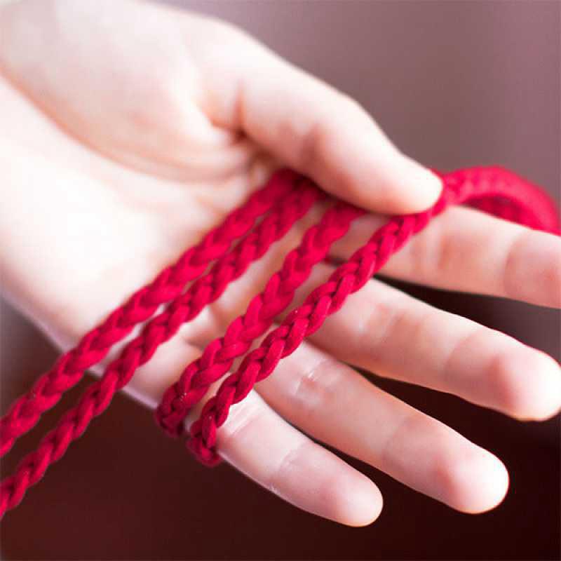 New Chinese Style Women's Tassel Hairbands Retro Hanfu Red Hair Rope Braided Bow Girl Headband Hair Accessories Headdress