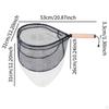 Compact Fishing Net with Short Handle for Freshwater Use