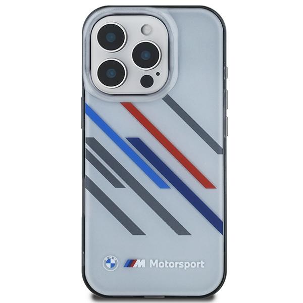Bmw Bmhcp16L23Htrag Iphone 16 Pro 6.3   Szary/Grey Hardcase Motorsport Iml Random Stripes