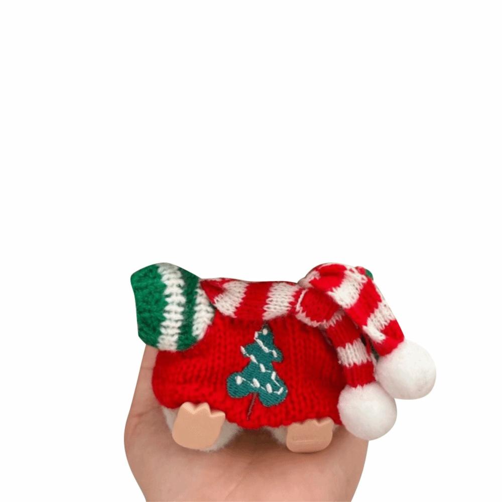 Scarf Christmas Attire Red Color Deer Costume New Skirt Overalls  Festive Occasions