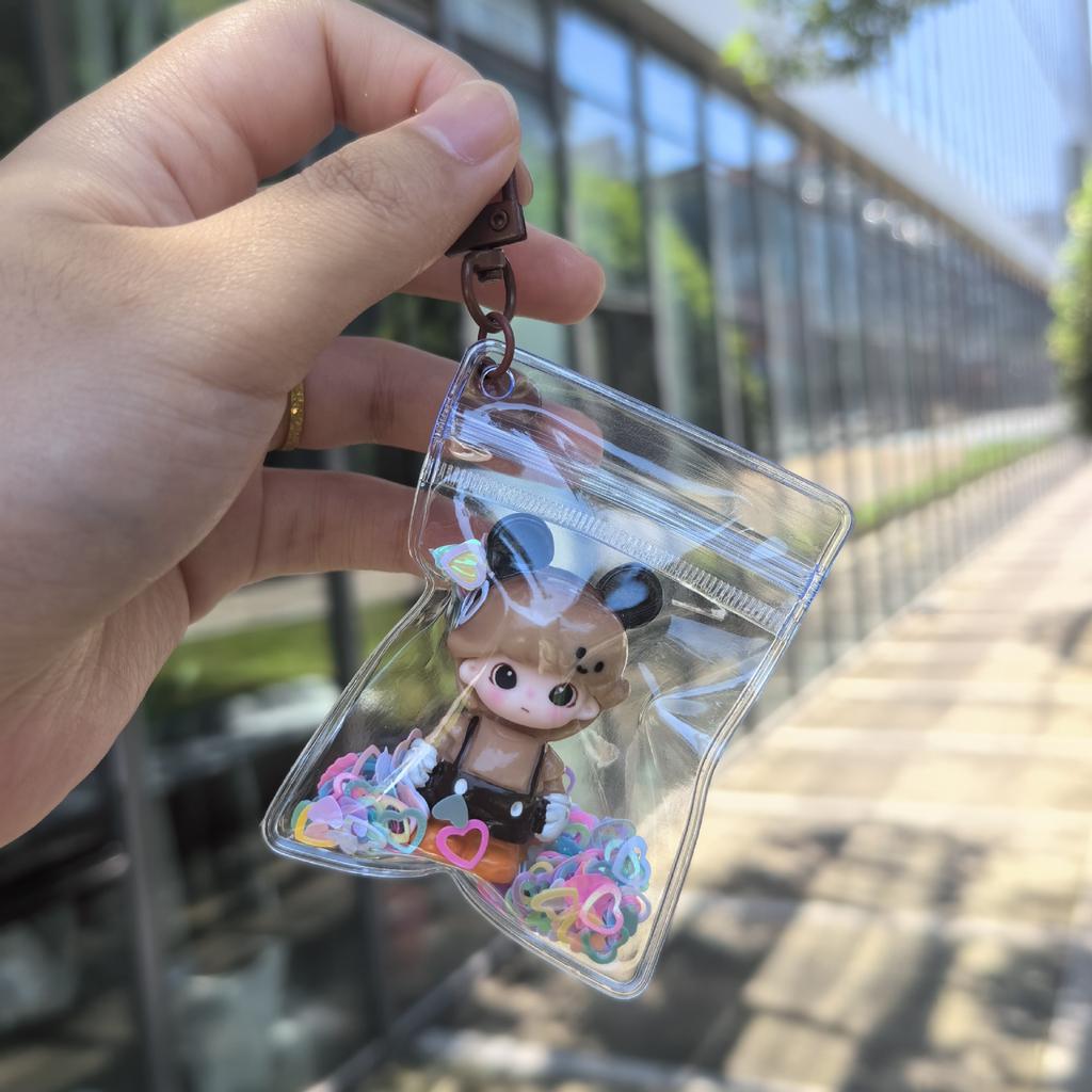 Keychain Pocket Pendant Cute Blind Box Bell Schoolbag Car Pendant