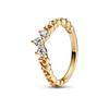 Waterdrop Ring S925 Silver Zircon Blue Stone Heart Ring Fashionable Women's Jewelry Party Wedding Gifts