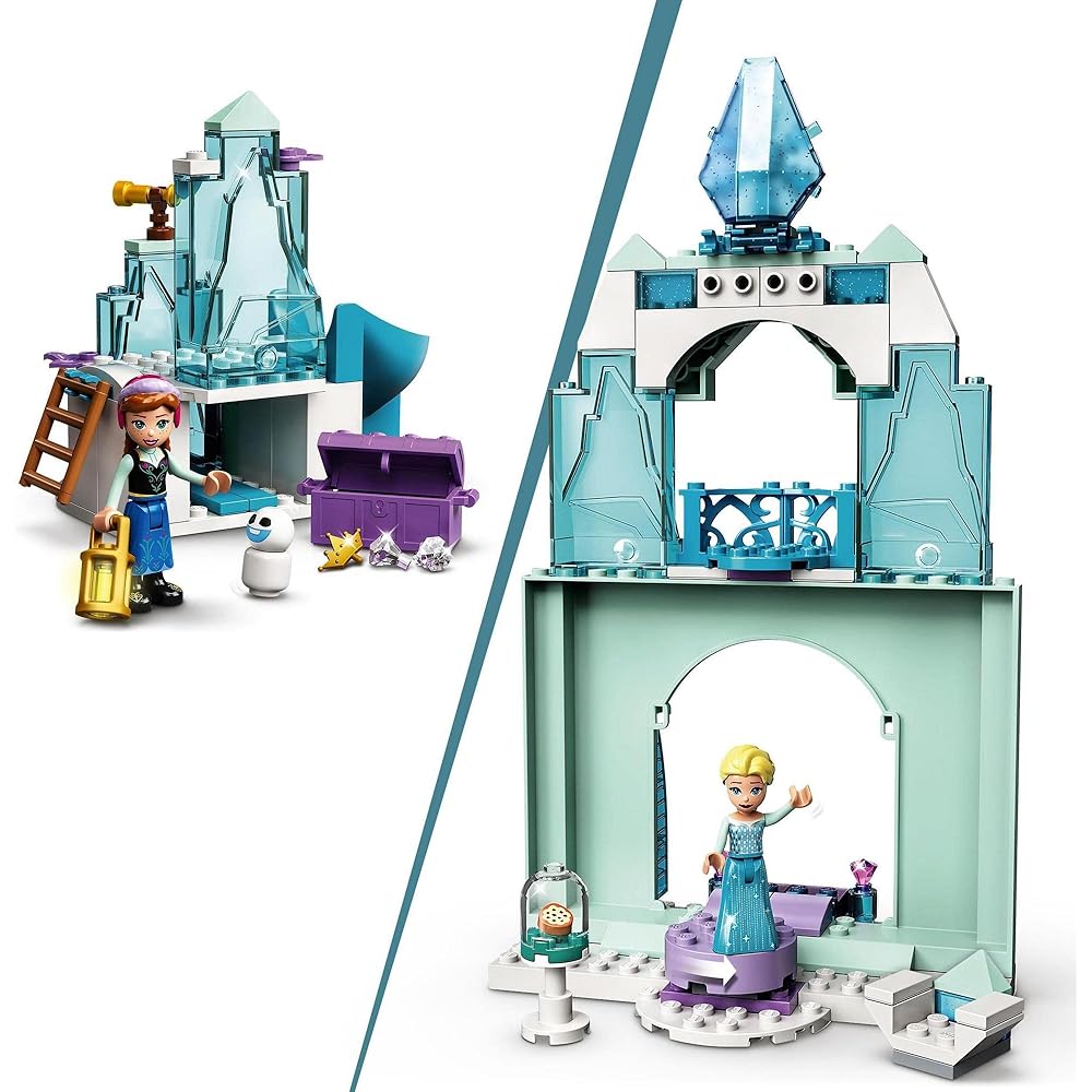 LEGO Disney Princess Frozen Wonderland Building Blocks Set 43194 for Ages 4 and Up